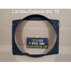 Colete Defletor do Radiador Galaxie / Landau até 78